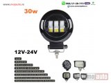 NOVI: delovi  LED FAR 11CM 30W RADNI FAR WORKING LIGHT RADNO SVETLO DZIP KVAD PROGRAM