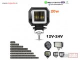 NOVI: delovi  LED FAR 6CM X 7CM 20W RADNI FAR WORKING LIGHT RADNO SVETLO DZIP KVAD PROGRAM