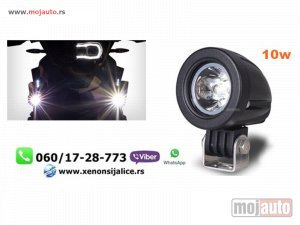 NOVI: delovi  UNIVERZALNI LED FAR ZA MOTORE 10W LED MOTO FAR 5,5CM