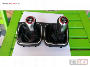 Glavna slika - VW GOLF 5,6 Redline GTI ručica menjača sa ramom i kožicom - MojAuto