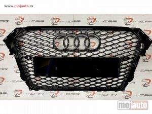 Glavna slika - RS4 Gril prednja maska black za Audi A4 - MojAuto