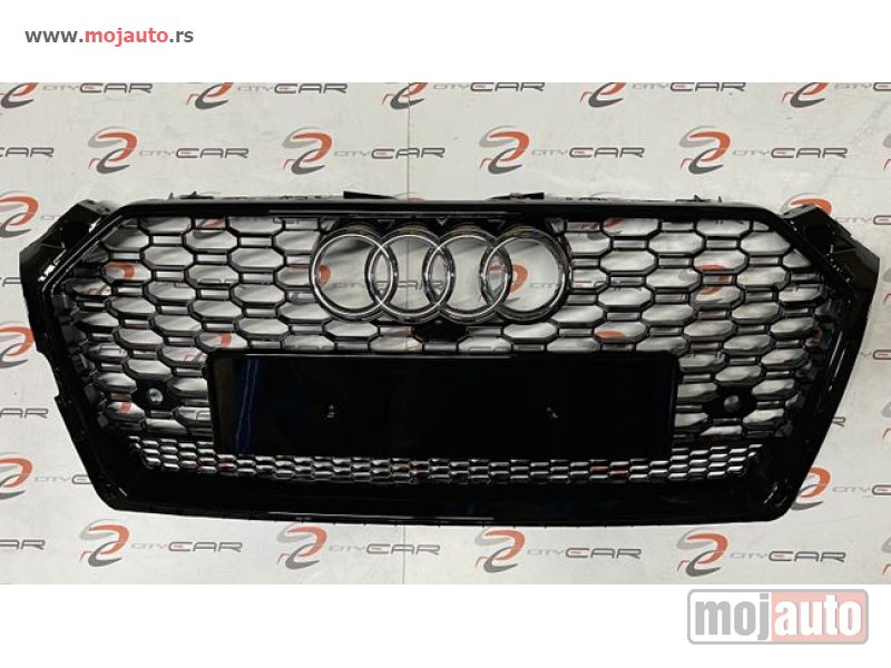 Glavna slika -  RS5 Gril prednja maska black za Audi A5 - MojAuto