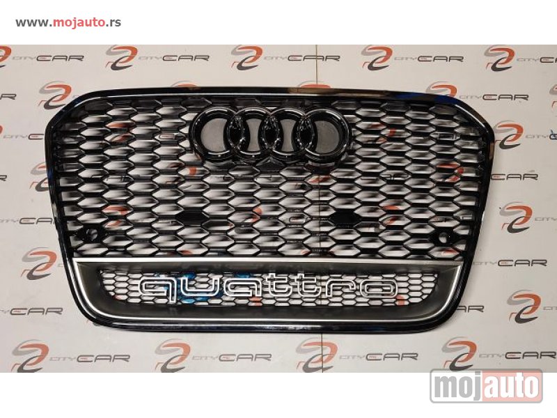 Glavna slika -  RS6 Gril prednja maska Audi C7 - MojAuto