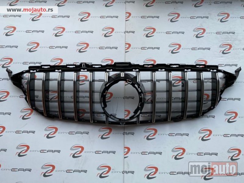 Glavna slika -  W205 GT Gril prednja maska silver za Mercedes Benz - MojAuto