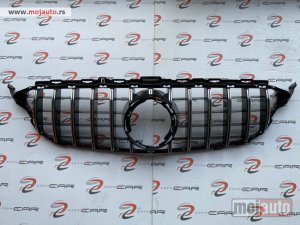 Glavna slika -  W205 GT Gril prednja maska silver za Mercedes Benz - MojAuto