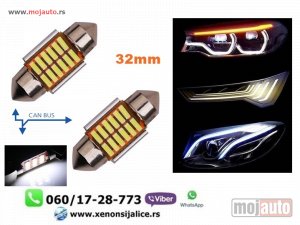 Glavna slika - C5W sulifidne led sijalice 32mm kan bus bele - MojAuto