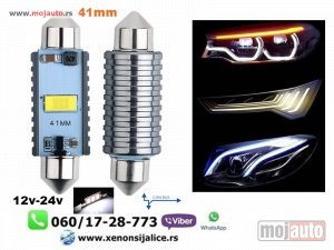 Glavna slika -  C5W sulifidne led sijalice 41mm kan bus bele - MojAuto