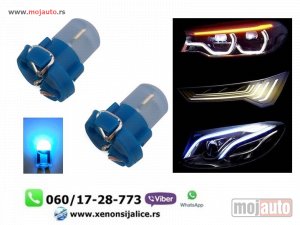 Glavna slika -  T3 led sijalice plave - MojAuto