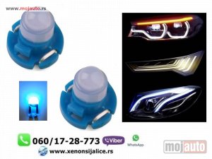 Glavna slika -  T4 led sijalice plave - MojAuto