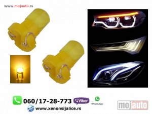 Glavna slika -  T3 led sijalice zute - MojAuto