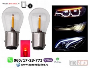 NOVI: delovi  P21-5W/1157/Ba15d led sijalice crvene