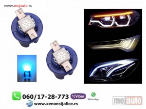 NOVI: delovi  T5 led sijalice plave