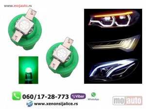 NOVI: delovi  T5 led sijalice zelene