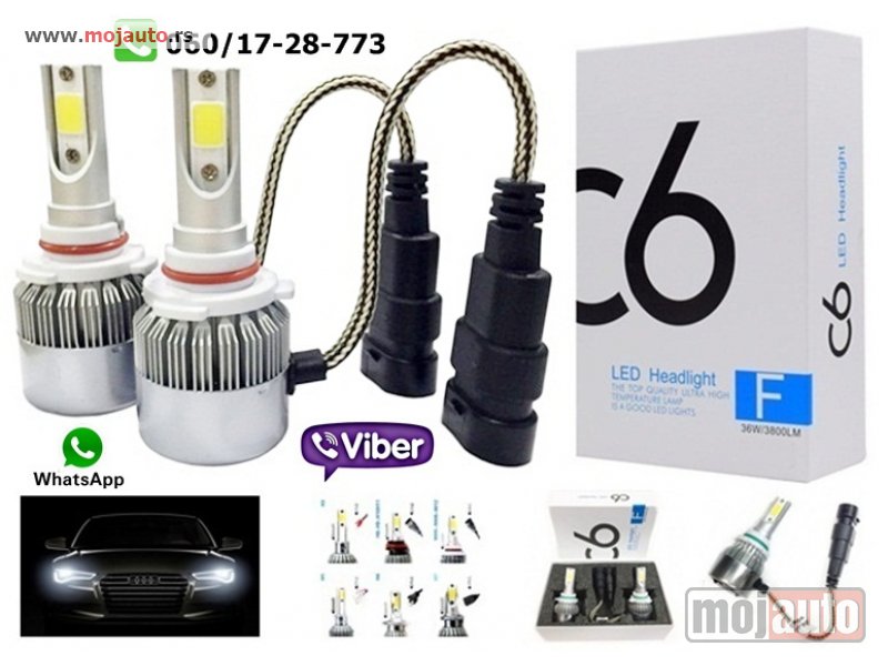 Glavna slika -  Hb3 9005 led sijalice model c6 - MojAuto