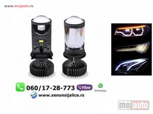 Glavna slika -  H4 led sijalice sa socivom model kan bus - MojAuto