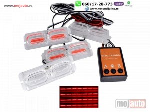 Glavna slika - Led blinkeri 7cm x 3cm crveni - MojAuto