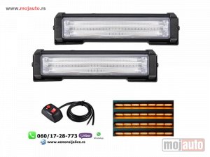 Glavna slika - Led blinkeri 16cm x 4cm zuti - MojAuto