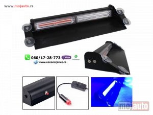 Glavna slika - Led blinkeri 26cm x 7cm plavi - MojAuto