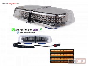 Glavna slika - Led rotacija blinker 30cm x 8cm zuta - MojAuto