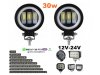Slika 1 -  Led dnevna svetla univerzalna set 2 komada 9cm 30w - MojAuto