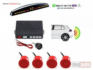 Glavna slika -  Parking senzori set model standard crveni - MojAuto