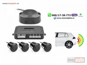 Glavna slika -  Parking senzori set model video prikaz na multimediji - MojAuto