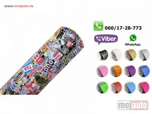 Glavna slika - Sticker bomb folija - MojAuto