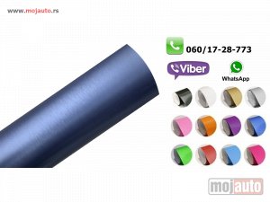 Glavna slika -  Bruseni aluminium folija plava - MojAuto