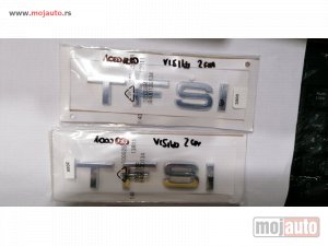 Glavna slika -  TFSI Oznaka 3m samolepljiva/ Audi,VW,Škodu,Seat. - MojAuto