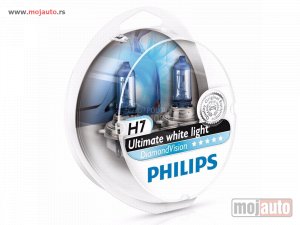 NOVI: delovi  H7/55W  PHILIPS DIAMOND VISION/5000 K XENON LOOK.