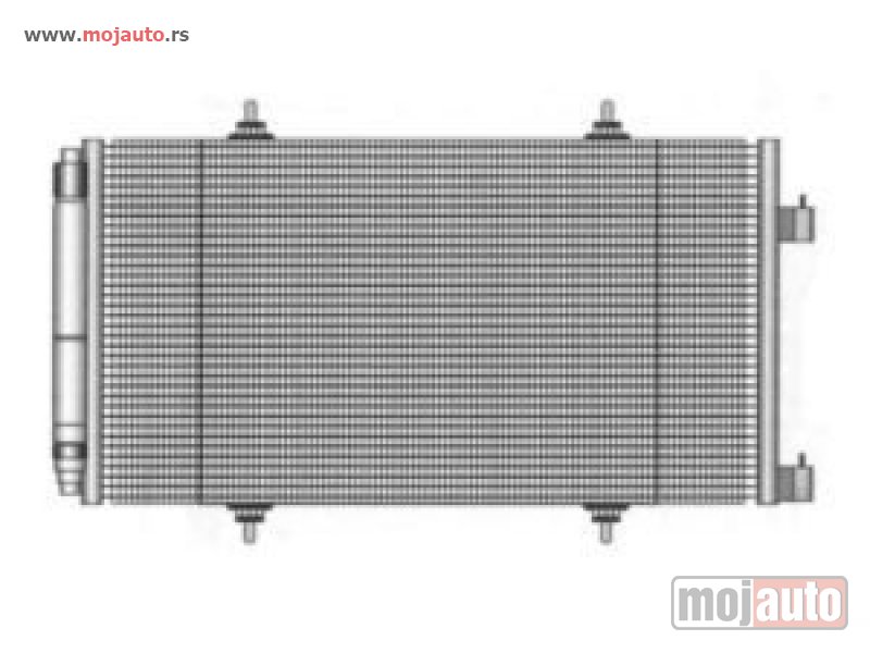 Glavna slika -  Kondenzator klime 5787K82X - Citroen C8 02- - MojAuto