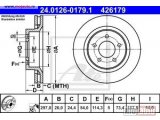 NOVI: delovi  Kočioni diskovi 24.0126-0179.1 - Chrysler Concorde 97-03