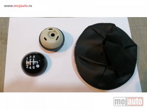 Glavna slika - Fiat 500 komplet ručica menjača 6b sa kožom. - MojAuto