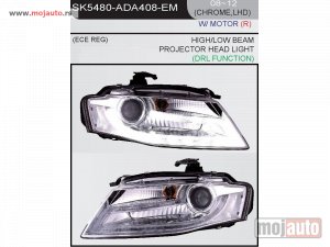 Glavna slika - Devil Eye farovi AUDI A4 Hrom 08-12 LED TUBE !!! - MojAuto