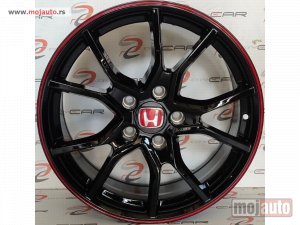 NOVI: delovi  Honda Alu felne 5x114.3,  17x7.5j, et45, cb 67,1.