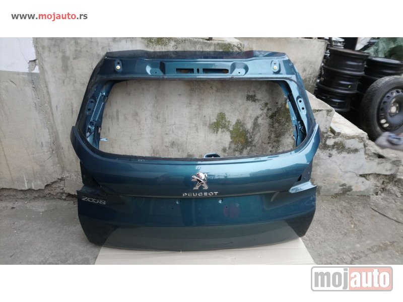 Glavna slika -  Gepek vrata, tirkizno plava, za Peugeot 2008 od 2013. do 2020. god. - MojAuto