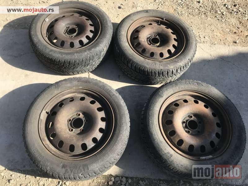Glavna slika -  Celicne felne 5x108 r16 za pezo 407 sa gumama - MojAuto