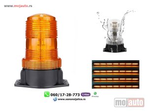 NOVI: delovi  Led rotacija 13cm x 6cm zuta