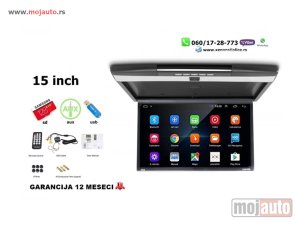 Glavna slika -  Krovni led monitor android usb sd 15 inca univerzalni - MojAuto