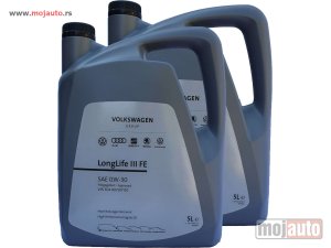 Glavna slika - Original ulje 0w30 pakovanje 5L VW Audi Seat Skoda - MojAuto