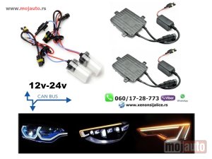 Glavna slika -   Xenon komplet set ac kan bus 24v h1 5000k ksenon - MojAuto