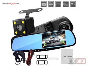 Glavna slika - Retrovizor sa kamerom + rikverc kamera FULL HD! NOVO! Beograd - MojAuto