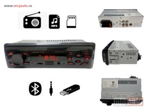 NOVI: delovi  MP3 USB AUX radio za auto sa Bluetooth opcijom NOVO BEOGRAD