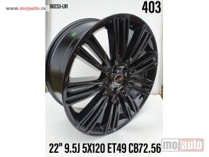 Glavna slika -  22 Alufelne Range Rover/Sport 5x120.. 9.5j/et49/cb 72.56. - MojAuto