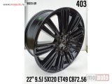 NOVI: delovi  22 Alufelne Range Rover/Sport 5x120.. 9.5j/et49/cb 72.56.