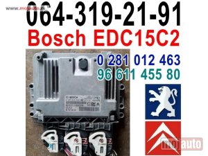 Glavna slika - KOMPJUTER Bosch EDC15C2 Pežo Peugeot Citroen 0 281 012 463 - 96 611 455 80 - MojAuto