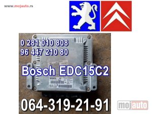 Glavna slika - KOMPJUTER Bosch EDC15C2 Pežo 0 281 010 808 Peugeot Citroen 96 447 210 80 - MojAuto