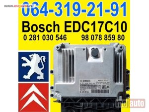 Glavna slika - KOMPJUTER Bosch EDC17C10 Pežo 0 281 030 546 Peugeot Citroen 98 078 859 80 - MojAuto
