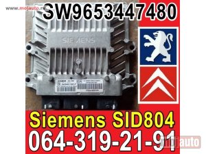 Glavna slika - KOMPJUTER Siemens SID804 Pežo Peugeot Citroen SW9653447480 - MojAuto