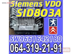 polovni delovi  KOMPJUTER Siemens VDO SID803A Pežo Peugeot Citroen SW9661642180